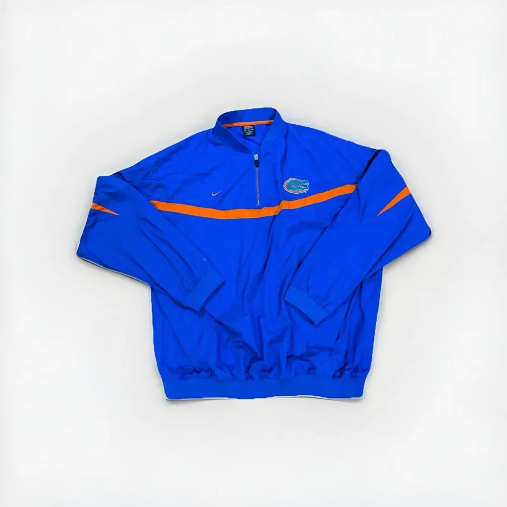 Vintage Team Nike Florida Gators Pullover Windbreaker Men's Size XL
